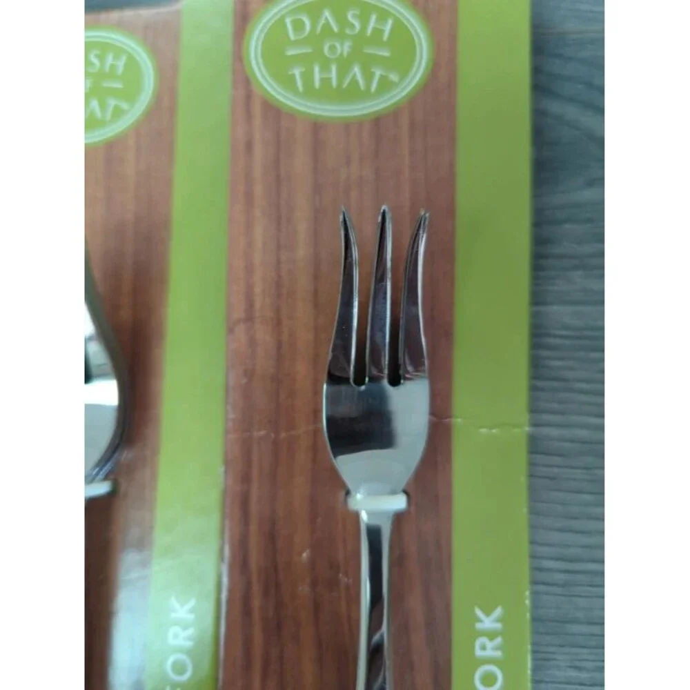 3 sets of 4 cocktail forks
